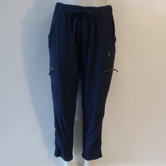 Womens Little Donkey Andy Navy Blue Active Pants L - Picture 1 of 6